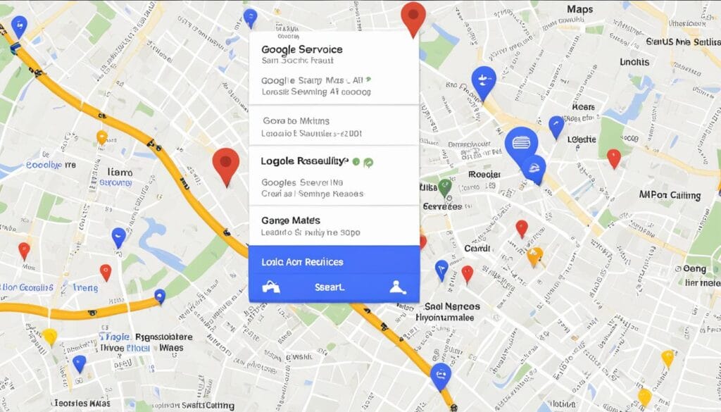 Google Maps listings