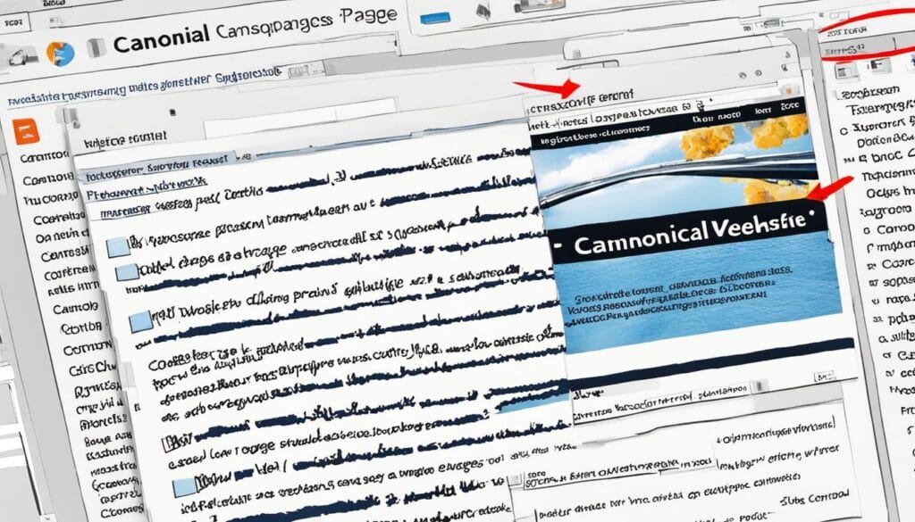 HTML canonical tags implementation