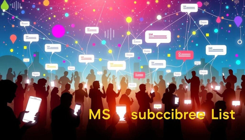 SMS subscriber list