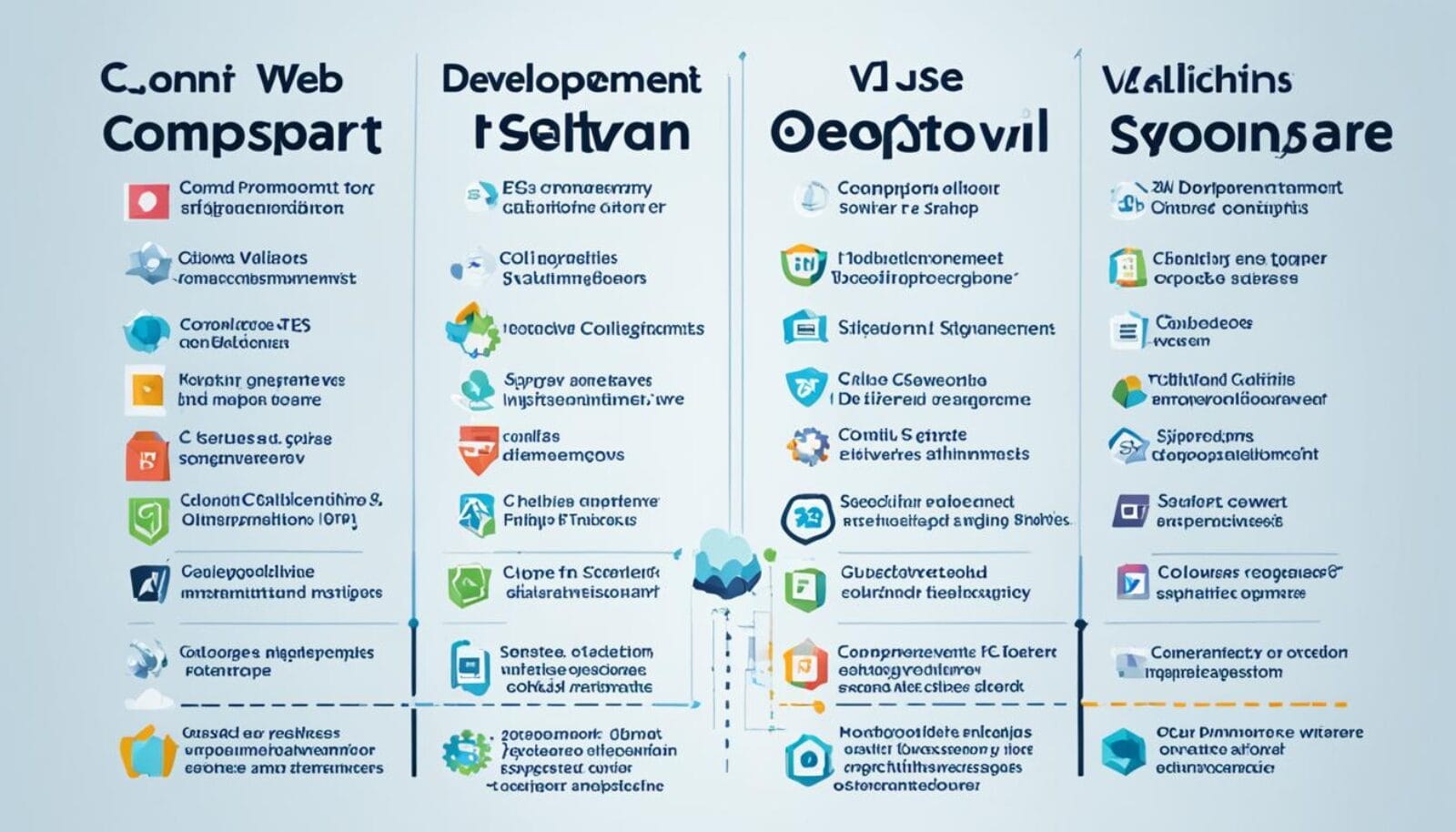 web development software comparison