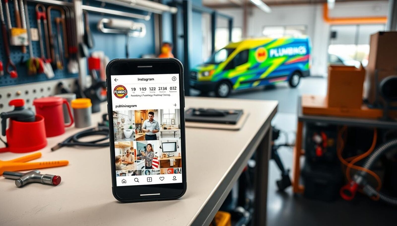 instagram for plumbing companies