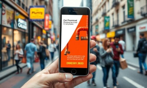 Dominate Local Search with Mobile Advertising for Plumbers