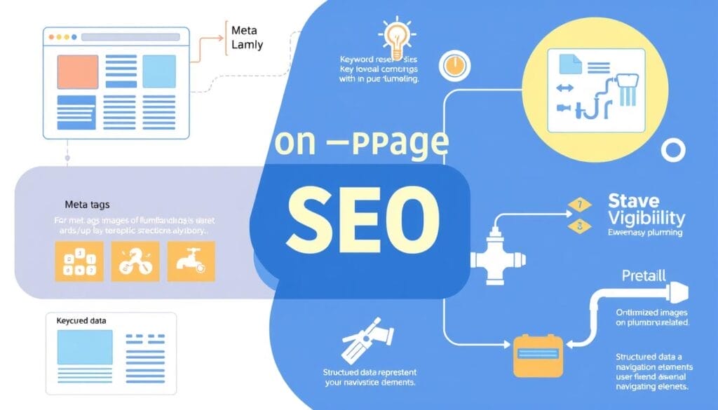 on-page SEO strategies for plumbers