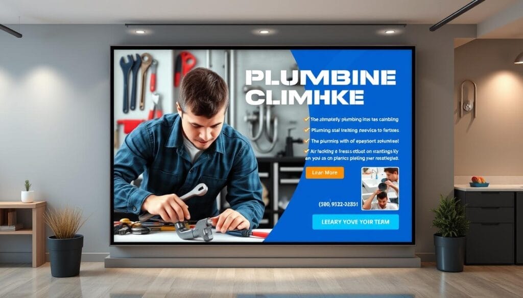 display ads for plumbers