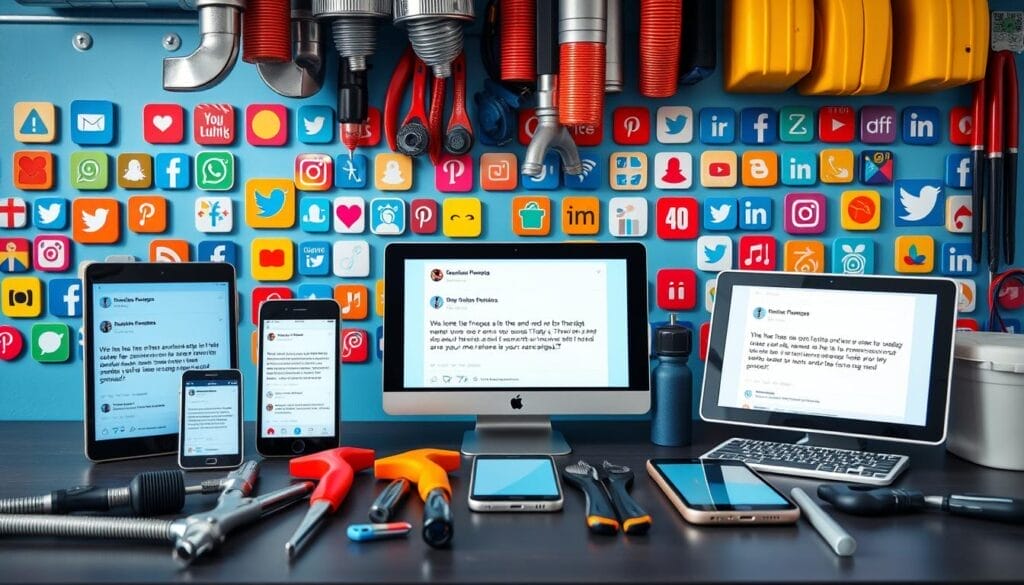 maximizing social media presence for plumbers