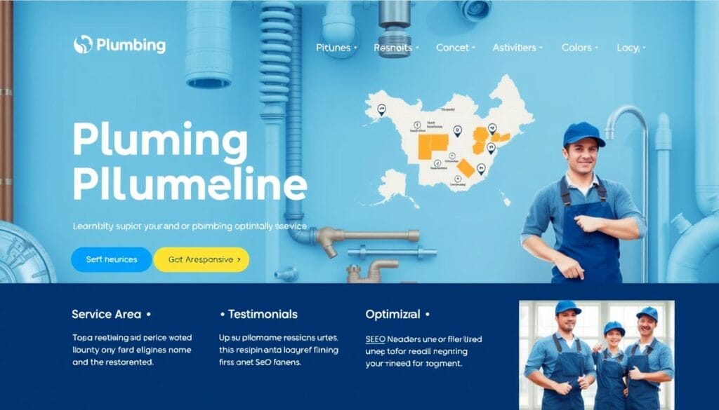 plumber website design