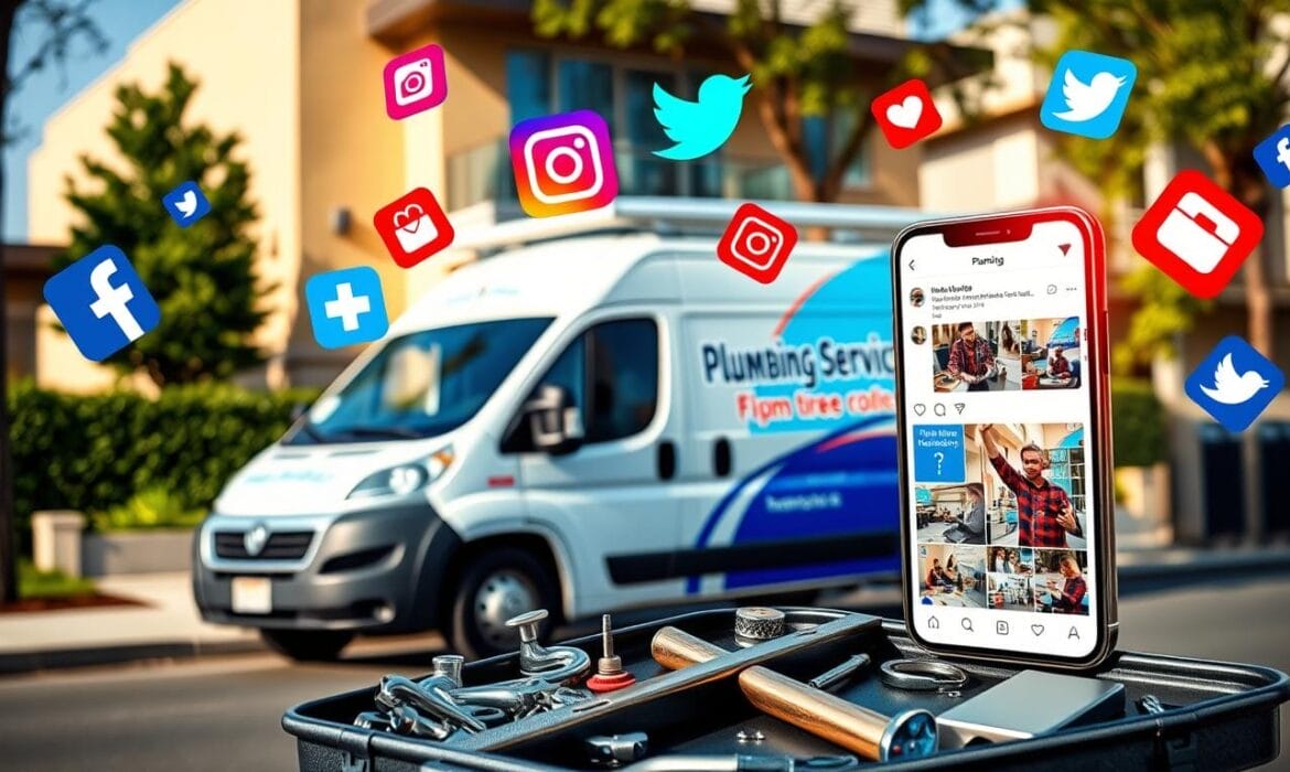 social media marketing for plumbing businesses