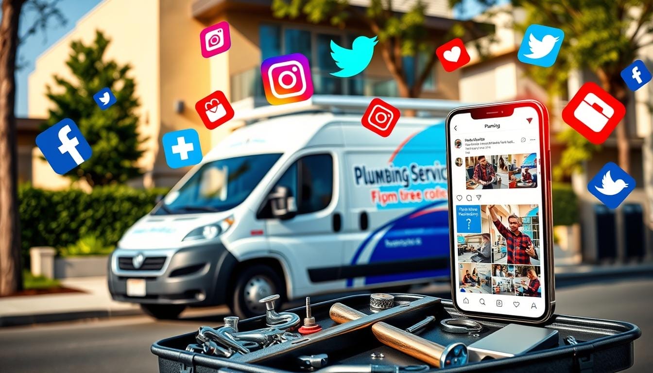 social media marketing for plumbing businesses