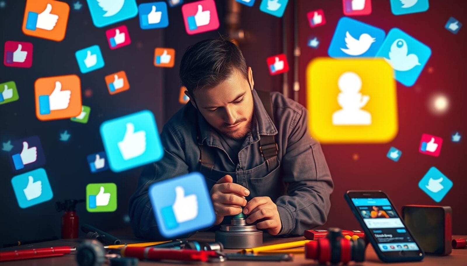 using social media for plumbing leads